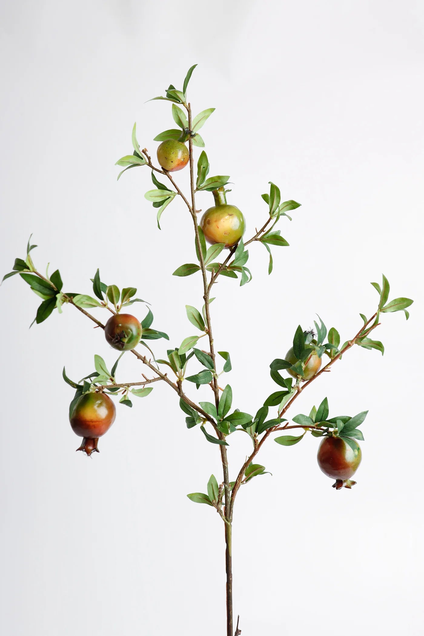 Bulk AM Basics Artificial Pomegranate Branches 37 Inch Wholesale