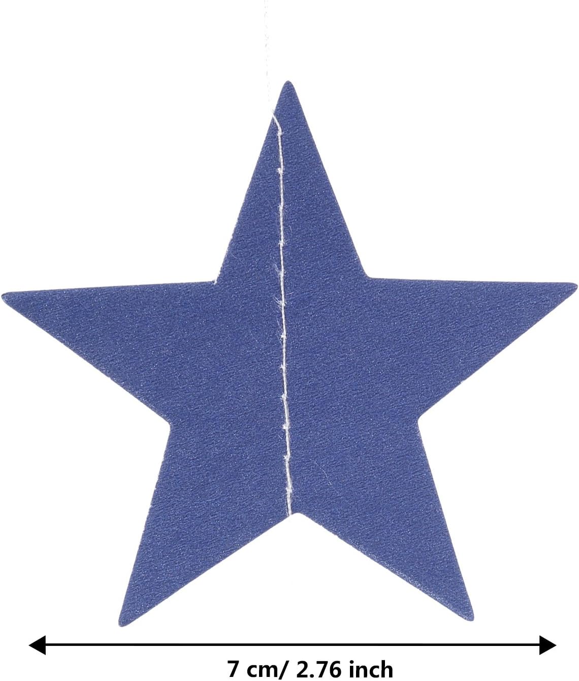 Bulk Patriotic Star Banner Garland for Labor Day Red White and Blue Decorations for 4th of July BBQ Memorial Day Veterans Day and Independence Day Parties Wholesale