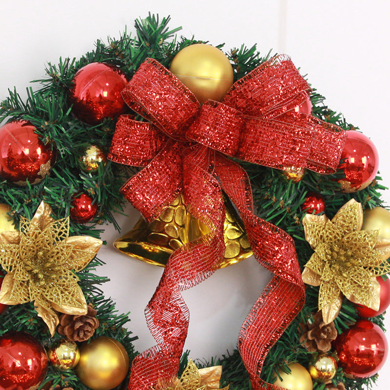 Christmas Bell Garland 12-24 Inch Artificial Decorative Holiday Hanging Decor