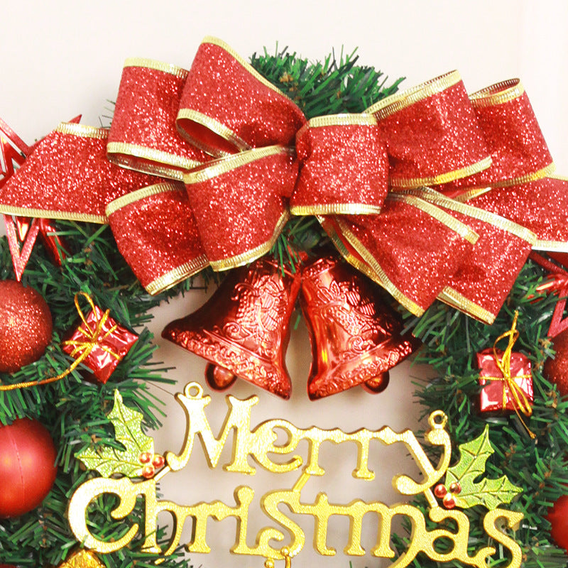 Christmas Bell Garland 12-24 Inch Artificial Decorative Holiday Hanging Decor