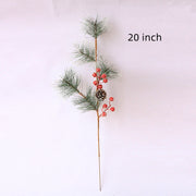 Christmas Rattan Tabletop Decoration Cuttings Artificial Holiday Decor
