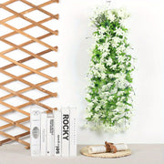 Artificial Hanging Spring Flower Garland 6 Ft UV Resistant Bulk Patio Garden Decor