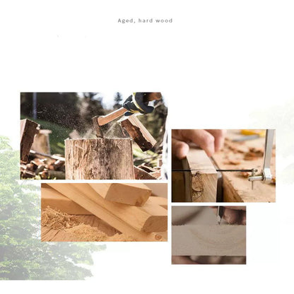 4-Piece Wooden Hanging Wall Vase Set – Home Decor Planters with 10 Eucalyptus Stems for Dry Flowers & Greenery