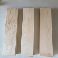 4-Piece Wooden Hanging Wall Vase Set – Home Decor Planters with 10 Eucalyptus Stems for Dry Flowers & Greenery