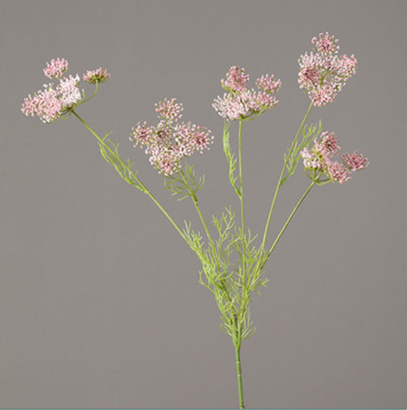 32 Inch Wild Carrot Flowers Artificial Queen Anne's Lace Spray Stems Bulk Quantity
