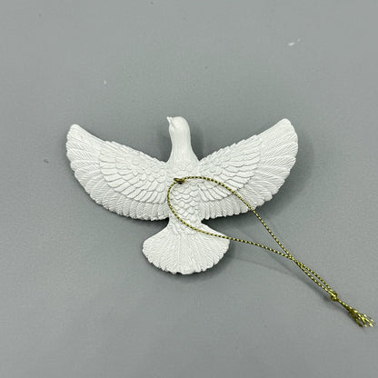 3.5” Peace Dove Hanging Ornament - Christmas Tree & Home Yard Decorative Statue