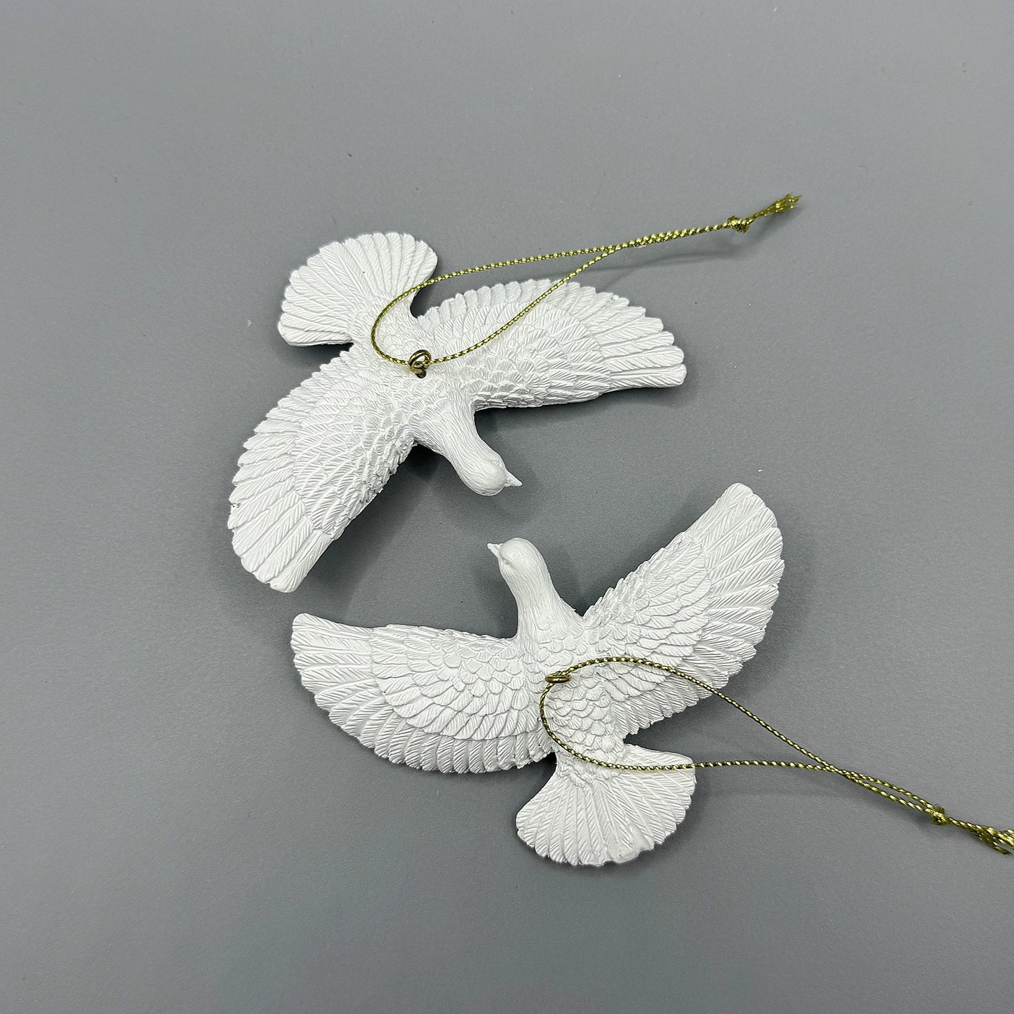 3.5” Peace Dove Hanging Ornament - Christmas Tree & Home Yard Decorative Statue