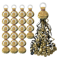 30-Pack Party Popper Streamers - Wedding Birthday Graduation Party Decor