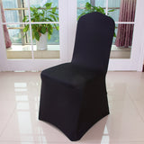 Bulk 2 PCS Stretch Spandex Chair Covers for Wedding Party Home Dining Decor Wholesale