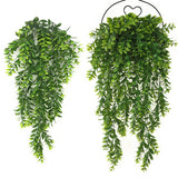 31.5" Artificial Hanging Vine (2 Pcs), Faux Greenery for Living Walls  Indoor Outdoor Hanging Plant