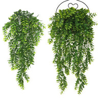 31.5" Artificial Hanging Vine (2 Pcs), Faux Greenery for Living Walls  Indoor Outdoor Hanging Plant