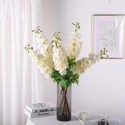 9 Colors 31.5 Inch Real Touch Delphinium Stems Bulk Faux Larkspur Flowers