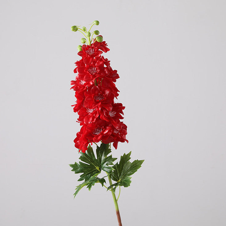 9 Colors 31.5 Inch Real Touch Delphinium Stems Bulk Faux Larkspur Flowers