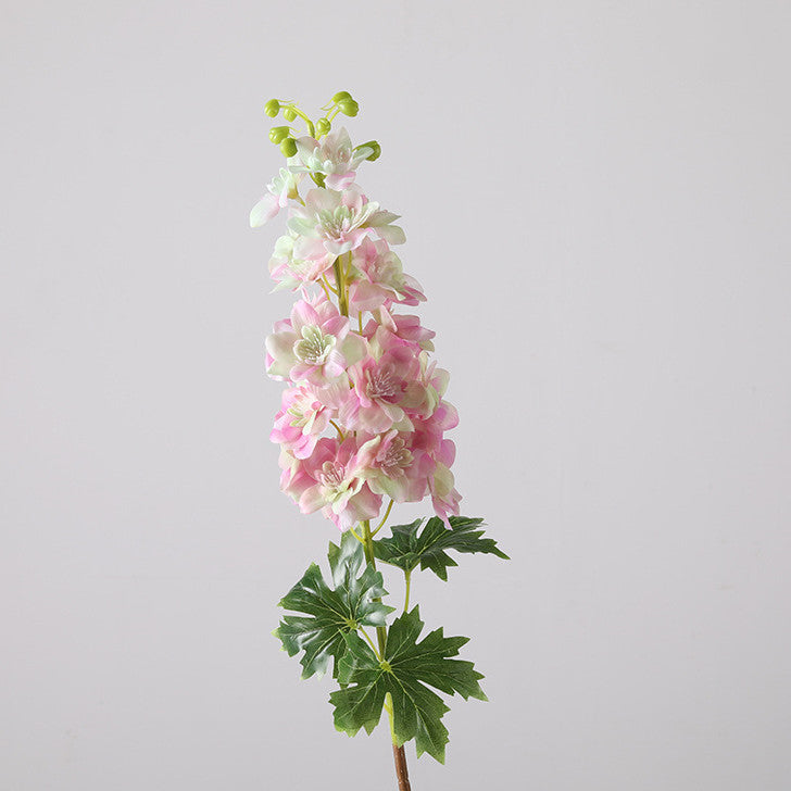 9 Colors 31.5 Inch Real Touch Delphinium Stems Bulk Faux Larkspur Flowers