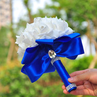 Korean Style Bridal Bouquet - Fake PE Flower Wedding Bouquet for Brides