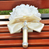 Korean Style Bridal Bouquet - Fake PE Flower Wedding Bouquet for Brides