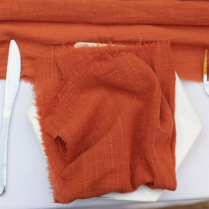 Bulk Cotton Linen Napkins 17" x 17" Rustic Square Napkins  Wedding Party Baby Shower Decoration Wholesale