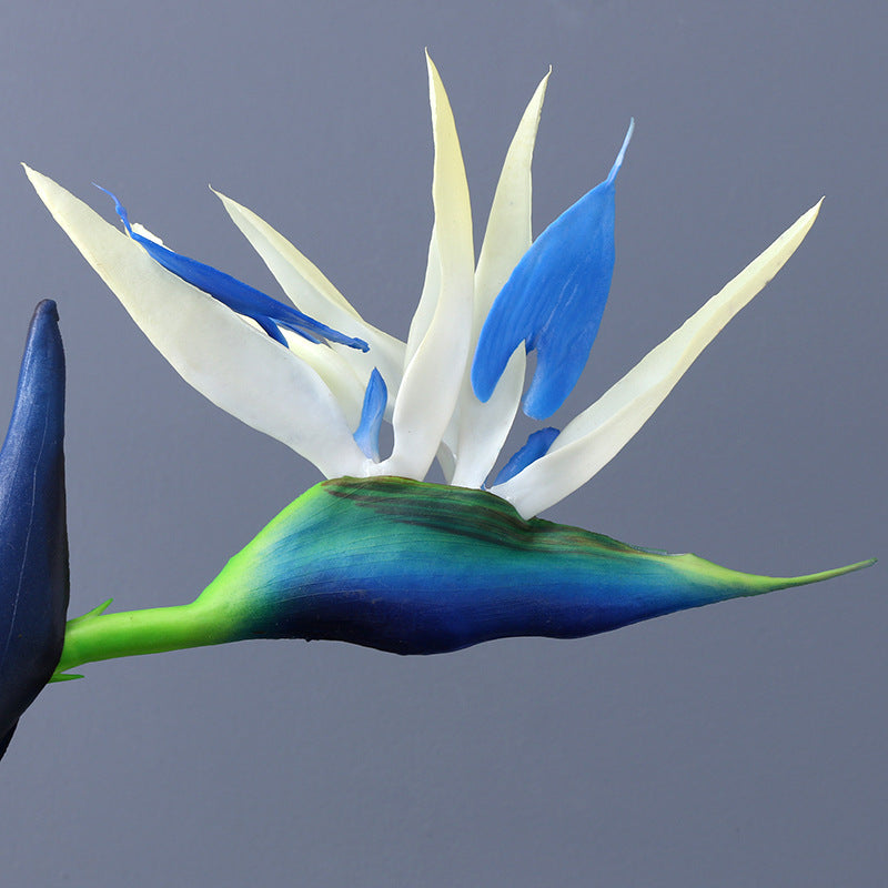 32 Inch Birds of Paradise Stems 10 Pcs Real Touch Latex Artificial Strelitzia Flowers