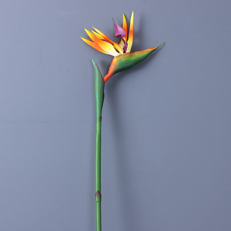 32 Inch Birds of Paradise Stems 10 Pcs Real Touch Latex Artificial Strelitzia Flowers