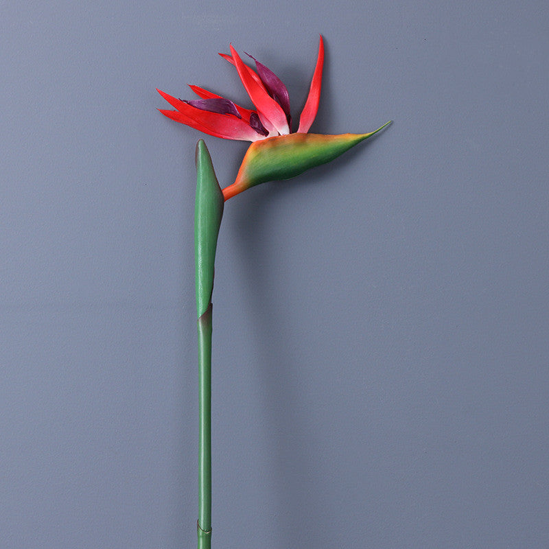 32 Inch Birds of Paradise Stems 10 Pcs Real Touch Latex Artificial Strelitzia Flowers