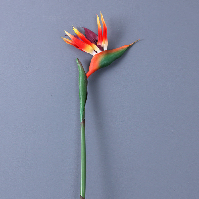 32 Inch Birds of Paradise Stems 10 Pcs Real Touch Latex Artificial Strelitzia Flowers