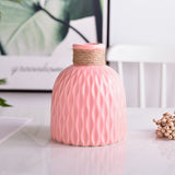 Bulk 2 Pcs Water Ripples Vase with Textured Rope Bottle for Home Party Table Decor Wholesale