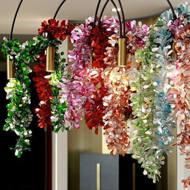 Bulk Colorful Ribbon Garland Streamers for Wedding, Party Celebrations, and Indoor Decoration Wholesale