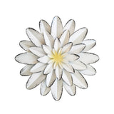 3D Metal Flower Wall Art (11.8”) – Living Room Sofa Background Decor