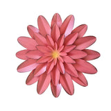 3D Metal Flower Wall Art (11.8”) – Living Room Sofa Background Decor