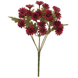 12.6"Fall Orange Artificial Daisy(3PCS) - Real Touch Fake Flowers for Home Decor