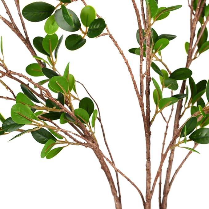 3 Pcs Artificial Greenery Stems Faux Branches for Vase Bulk Wholesale