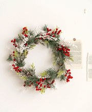 Artificial Pinecone Holly Berry Christmas Picks 12 Inch 10 Pcs Bulk Floral Arrangement Swags