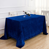 Bulk 2Pcs Crushed Velvet Rectangular Tablecloth Luxurious Wedding and Dining Table Decoration Wholesale