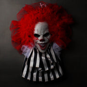 Halloween Horror Clown Wreath 20 Inch Artificial Decorative Halloween Wreath