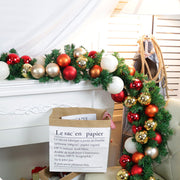 Artificial Rattan Christmas Window Garland 106 Inch Decor