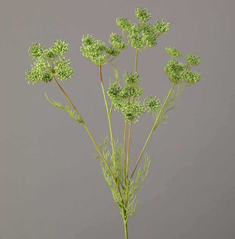 32 Inch Wild Carrot Flowers Artificial Queen Anne's Lace Spray Stems Bulk Quantity