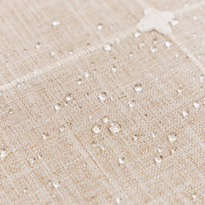 Bulk 2pcs Waterproof Polyester Tablecloth with Tassels Easy Clean Ideal for Kitchen and Dining Room Decor Wholesale