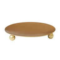 Bulk 3 Pcs Iron Round Aroma Candle Holders Decorative Base Plates for Wax Pillar Candles Spa & Wedding Party Decor Wholesale