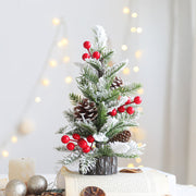 Artificial Spruce Christmas Tree 12 Inch Small Tabletop Holiday Decor