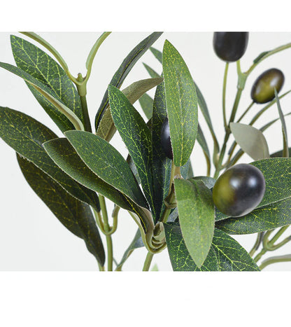 Bulk 15" Olive Leaves Stems Tree Branches Artificial Plants Wholesale