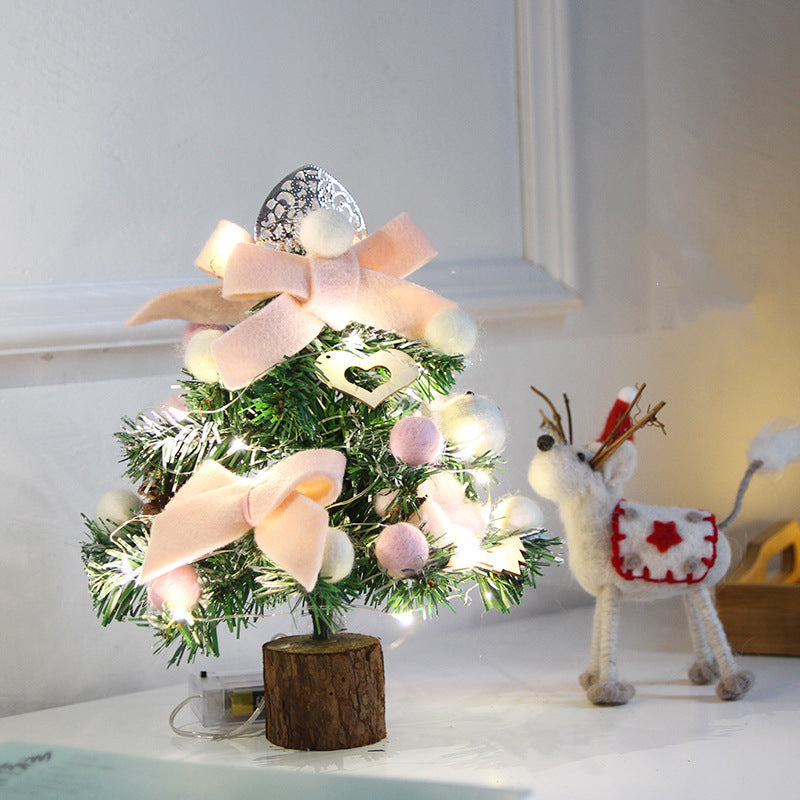 Handmade Christmas Desktop Ornament 13 Inch Artificial Decorative Piece