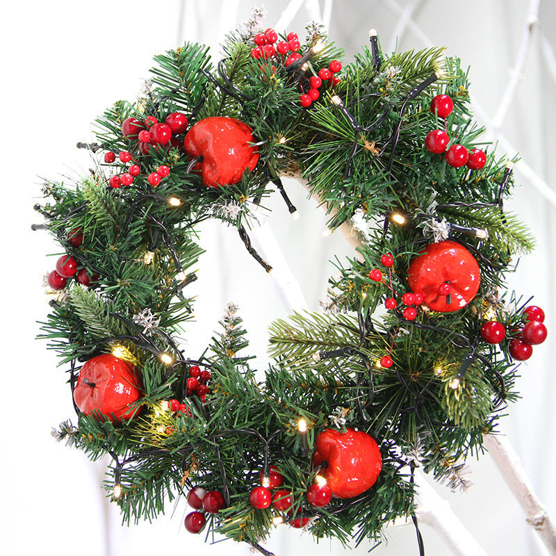 Christmas Red Berry Wreath 12 Inch Artificial Holiday Decoration