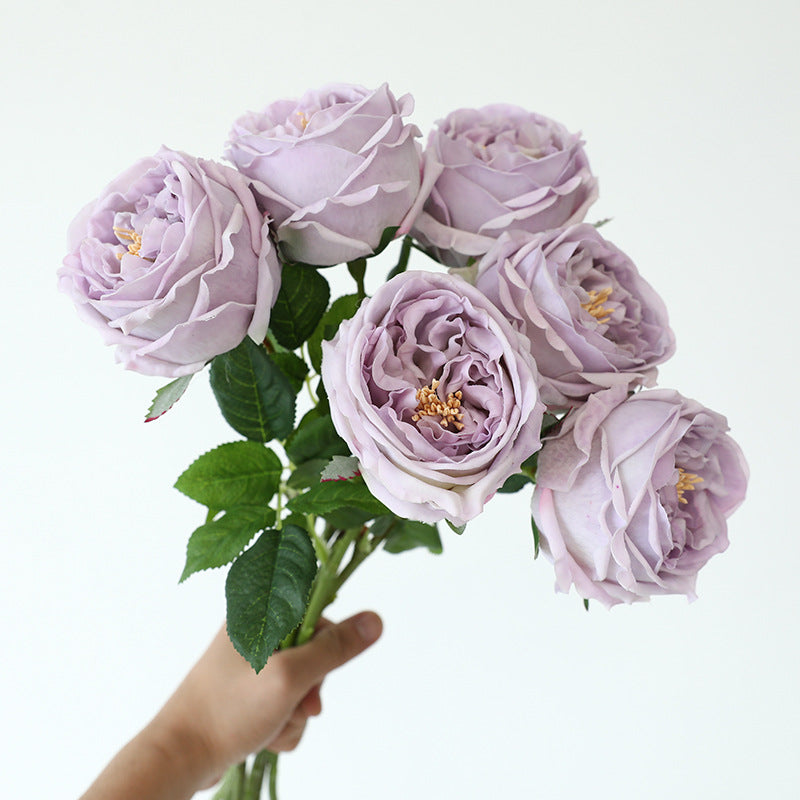 Bulk Artificial Roses Stems Realistic Faux Flowers for Wedding Decorations Table Centerpieces Photography Props Home & DIY Floral Arrangements