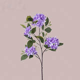 5 Pcs 28.7 Inch Artificial Lilac Bouquets - Realistic Faux Flowers for Home Decor, Weddings, Parties & More