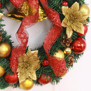Christmas Bell Garland 12-24 Inch Artificial Decorative Holiday Hanging Decor