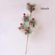 Christmas Rattan Tabletop Decoration Cuttings Artificial Holiday Decor