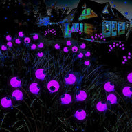 Halloween Decor Waterproof Solar Spooky Eye Lights for Outdoor Use Perfect for Yard Garden Lawn and Party Decorations