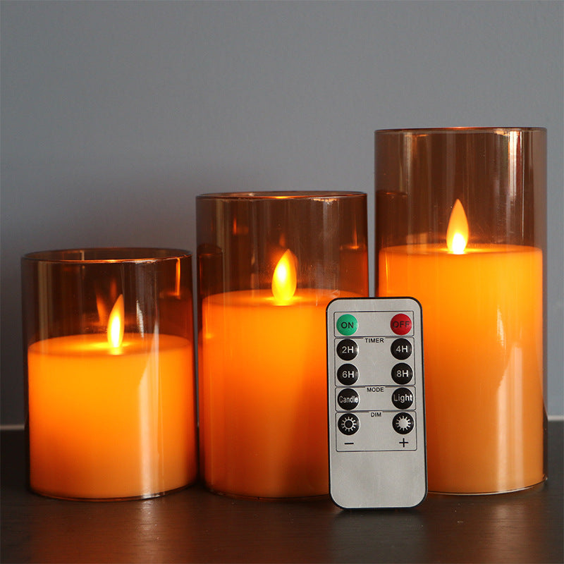 Bulk Remote Control LED Electronic Candles Flameless Candles for Wedding Festival Home Decorations Wholesale