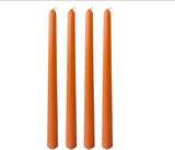 Bulk 12 Inch Tall Taper Candles Set of 4 Smokeless Unscented Candles for Weddings and Celebrations Parties Decor Wholesale