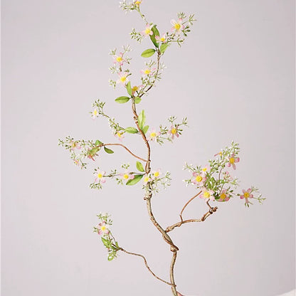 3ft Artificial Weeping Crabapple Blossom Branch - Wedding Window Ceiling Decor Fake Silk Flowers